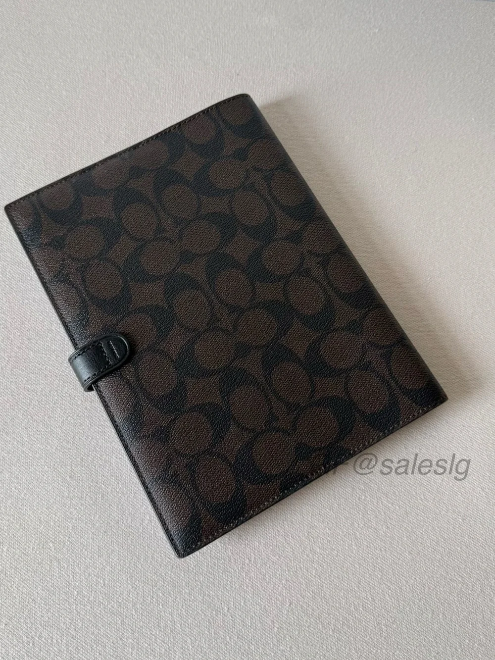 Coach authentic notebook
